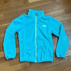 The North Face Girls Full Zip Fleece Pullover